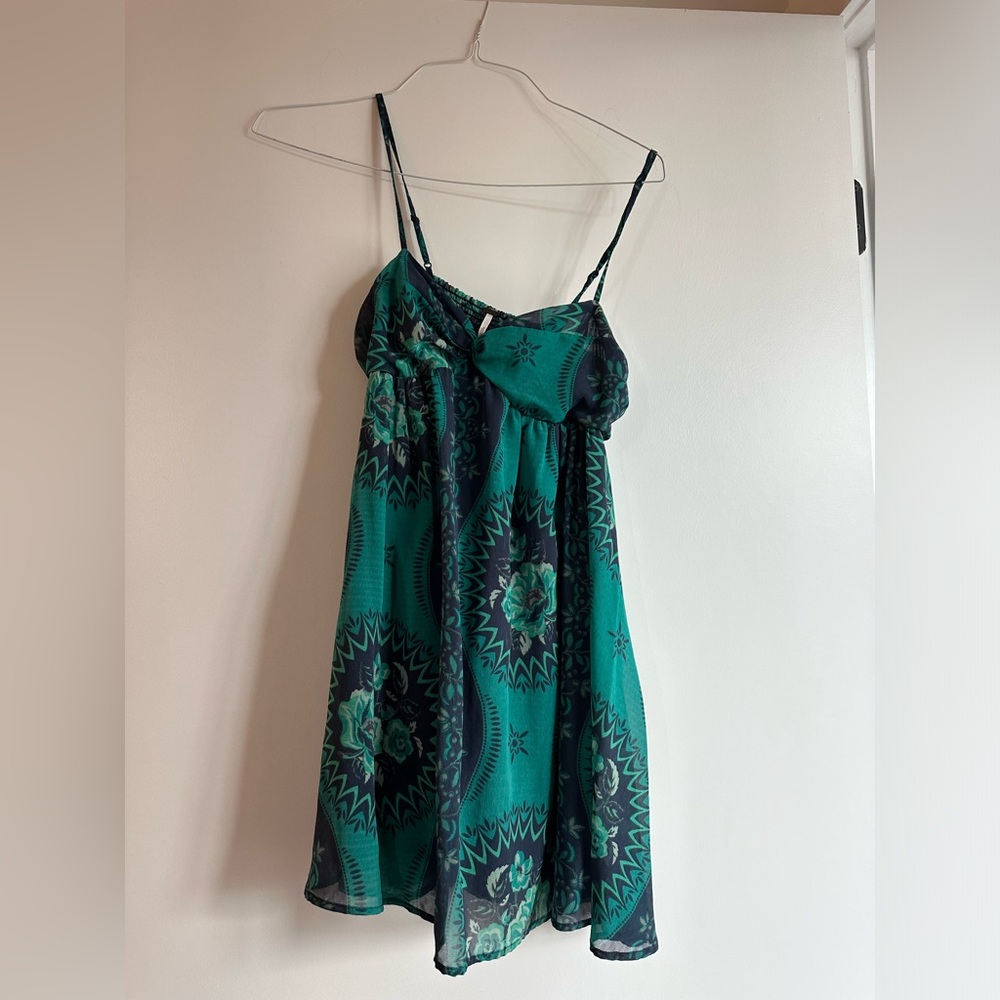 Green Free People dress